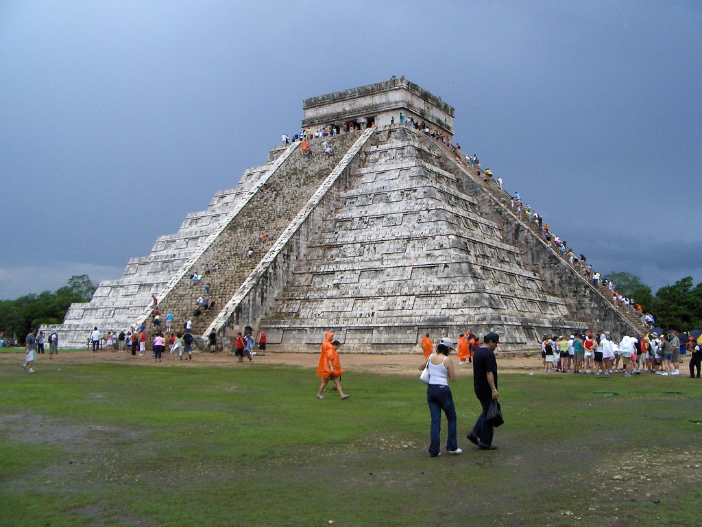 Templo del Sol Chichen Itza — foto de Juan Peláez