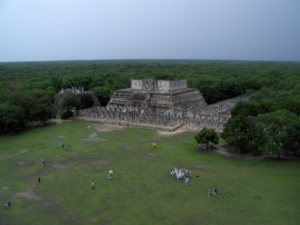 Mercado Maya en Chichen Itza — foto de Juan Peláez