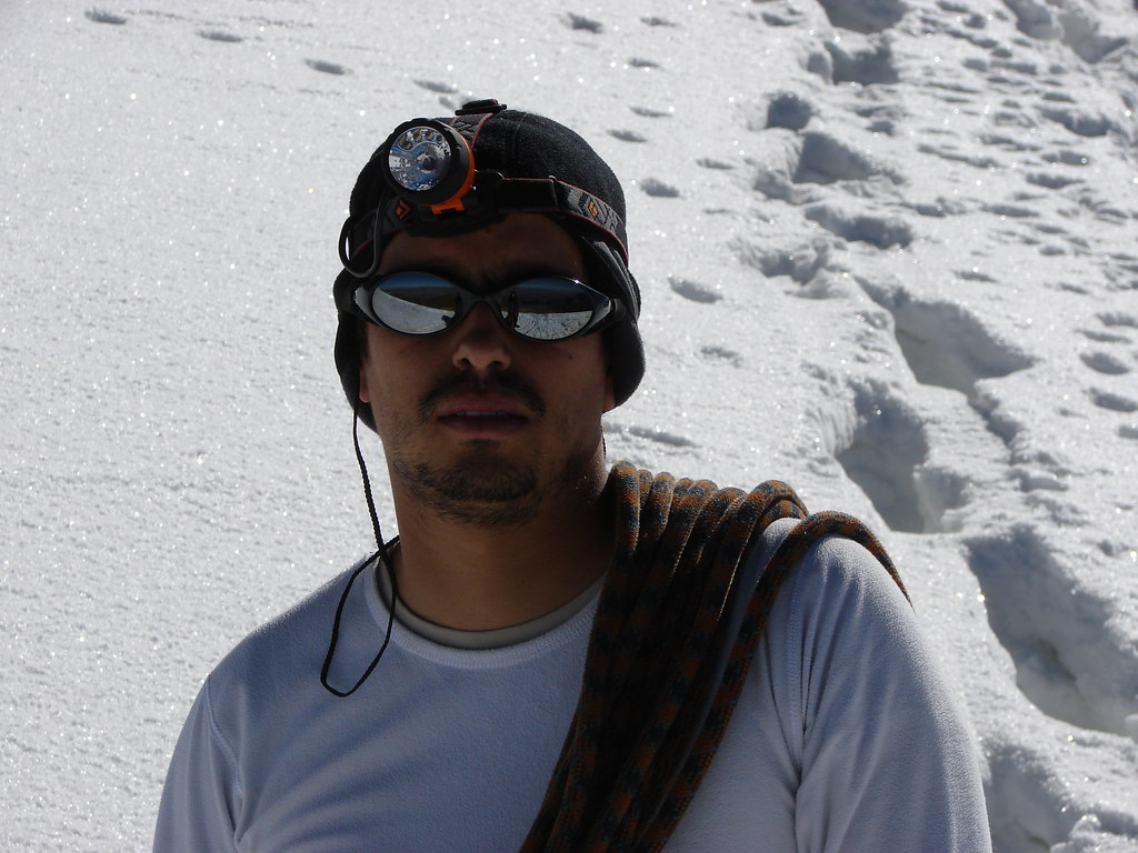 Juan escalando en Perú — foto de Juan Peláez