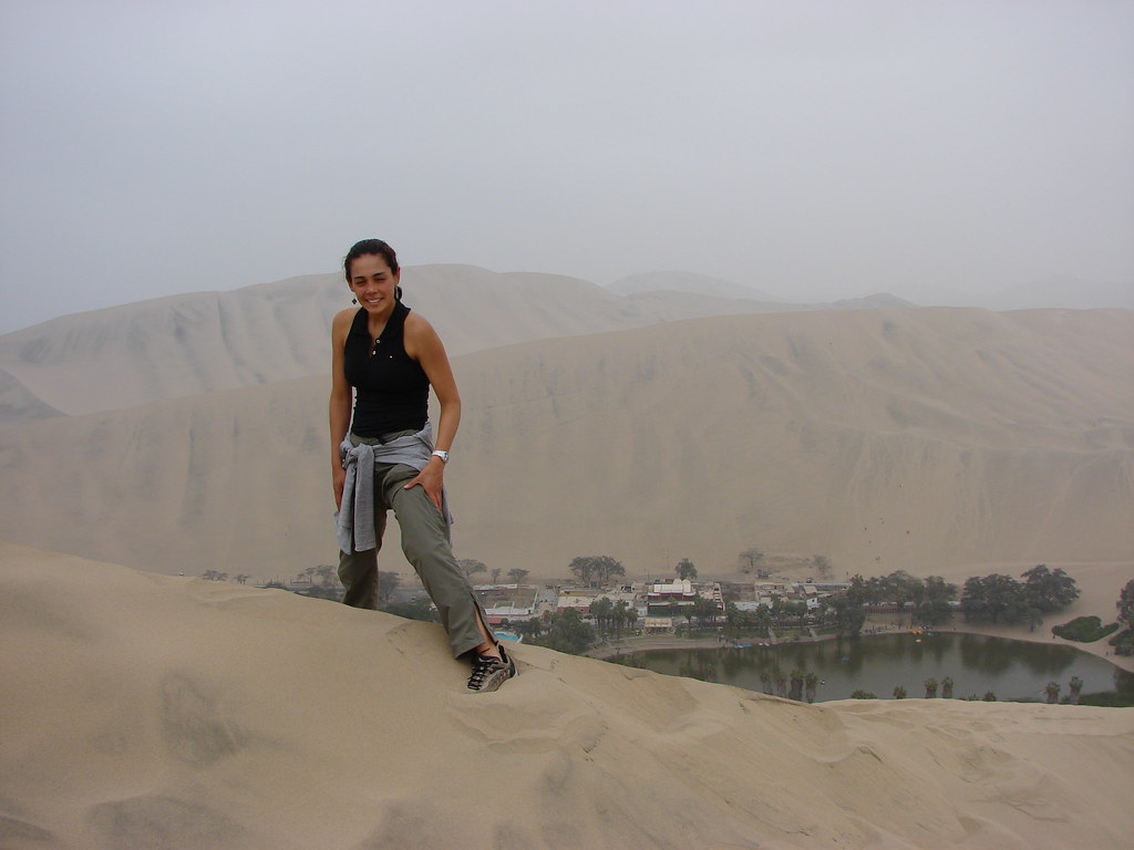 Clo en el Oasis — foto de Juan Peláez