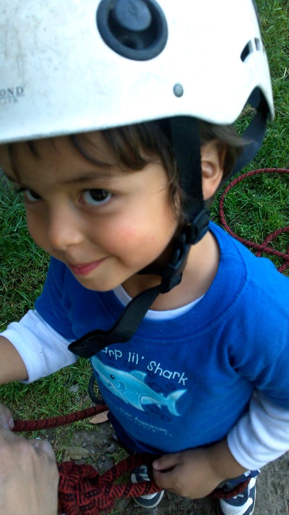 Nuevas generaciones en Suesca — foto de Juan Peláez